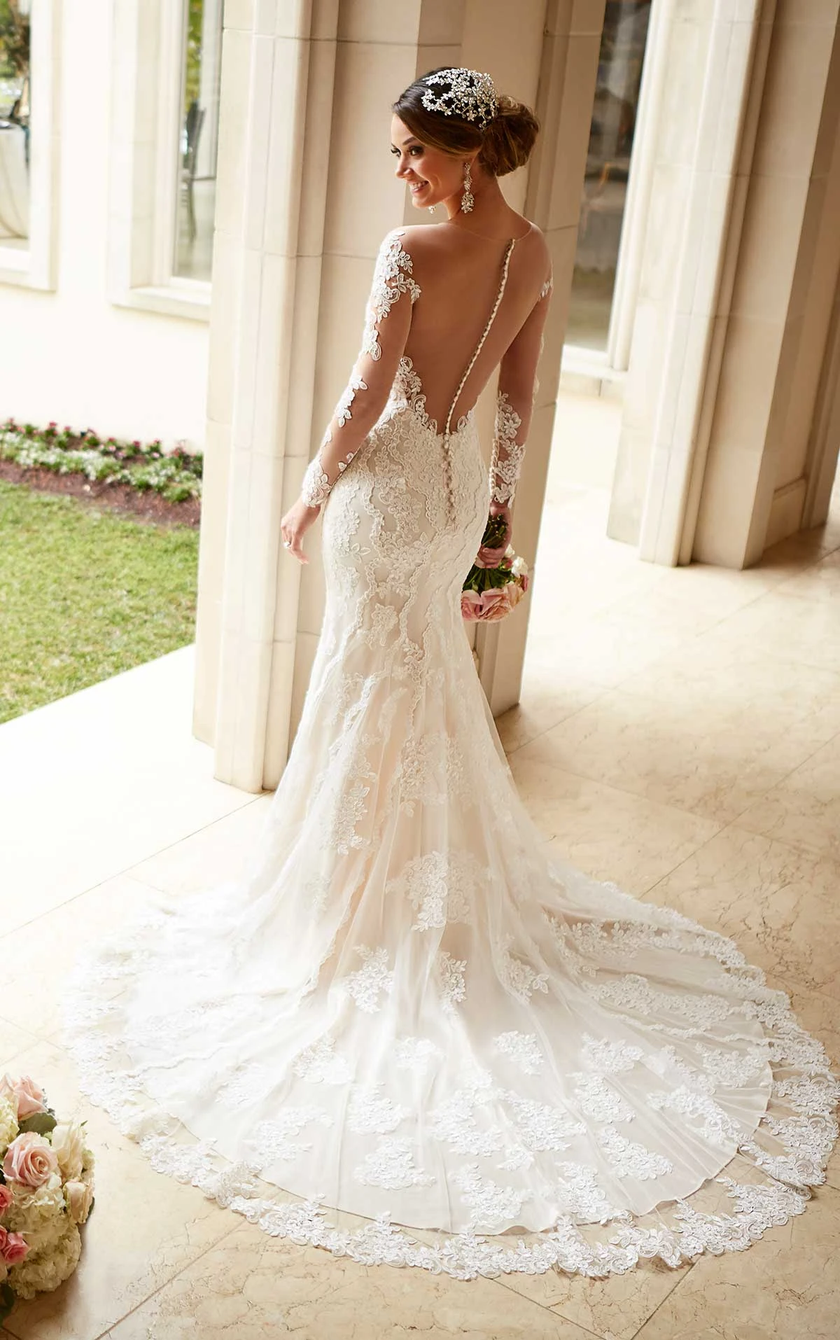 Wedding Dresses with Sleeves Wedding Gown with Lace