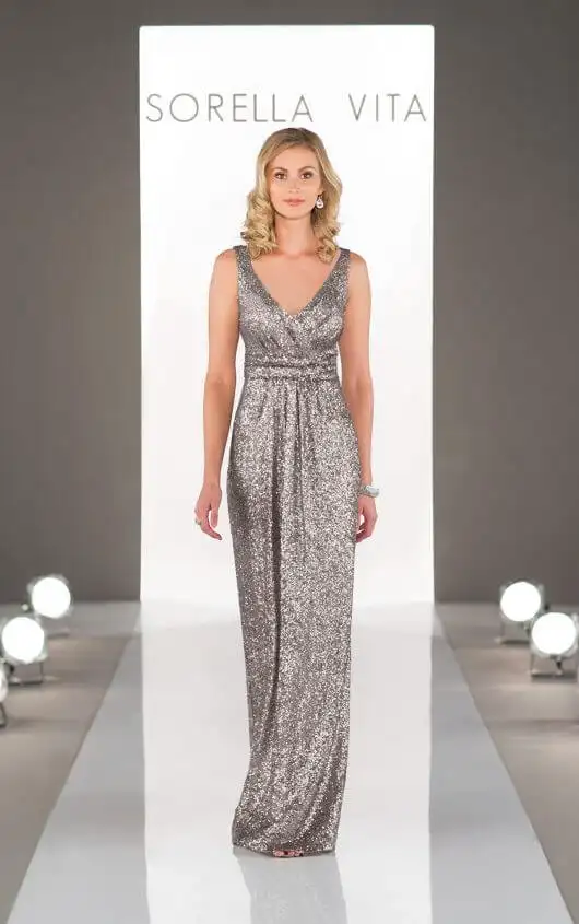 Platinum Bridesmaid Dress | Sorella Vita