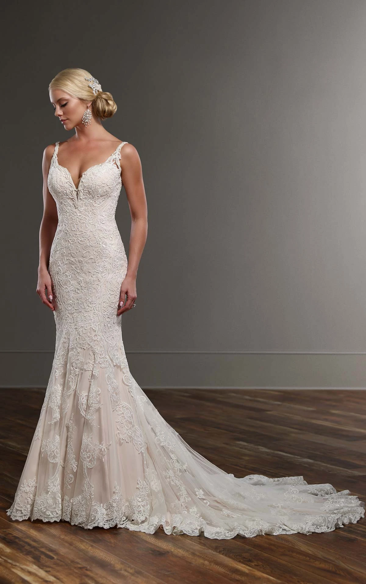 Lace Designer Wedding Gown Martina Liana Wedding Dresses