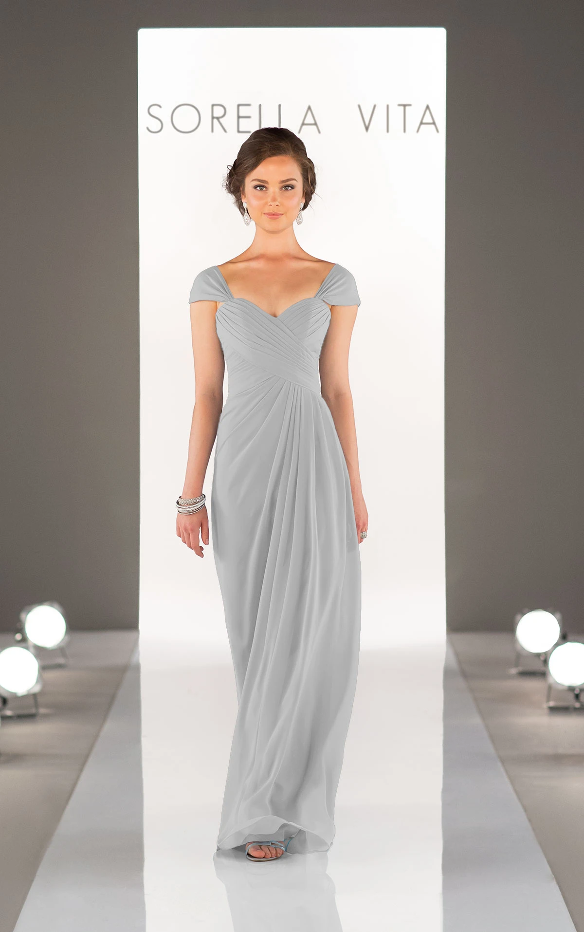 Chiffon Bridesmaid Dress | Sorella Vita