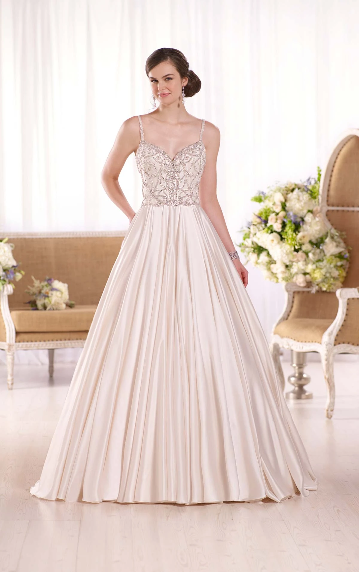 Luxe Satin Bridal Gown I Essense Of Australia,Modern House Interior Design Ideas Philippines