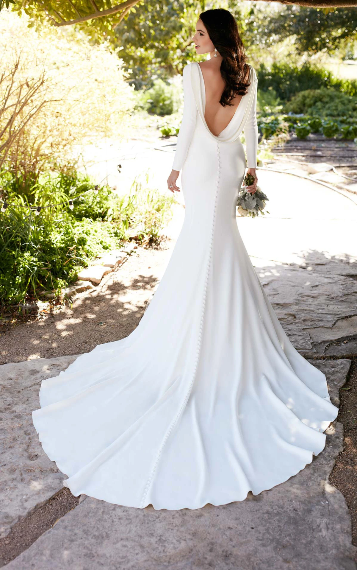 Long sleeved wedding dress Martina Liana Wedding Dresses