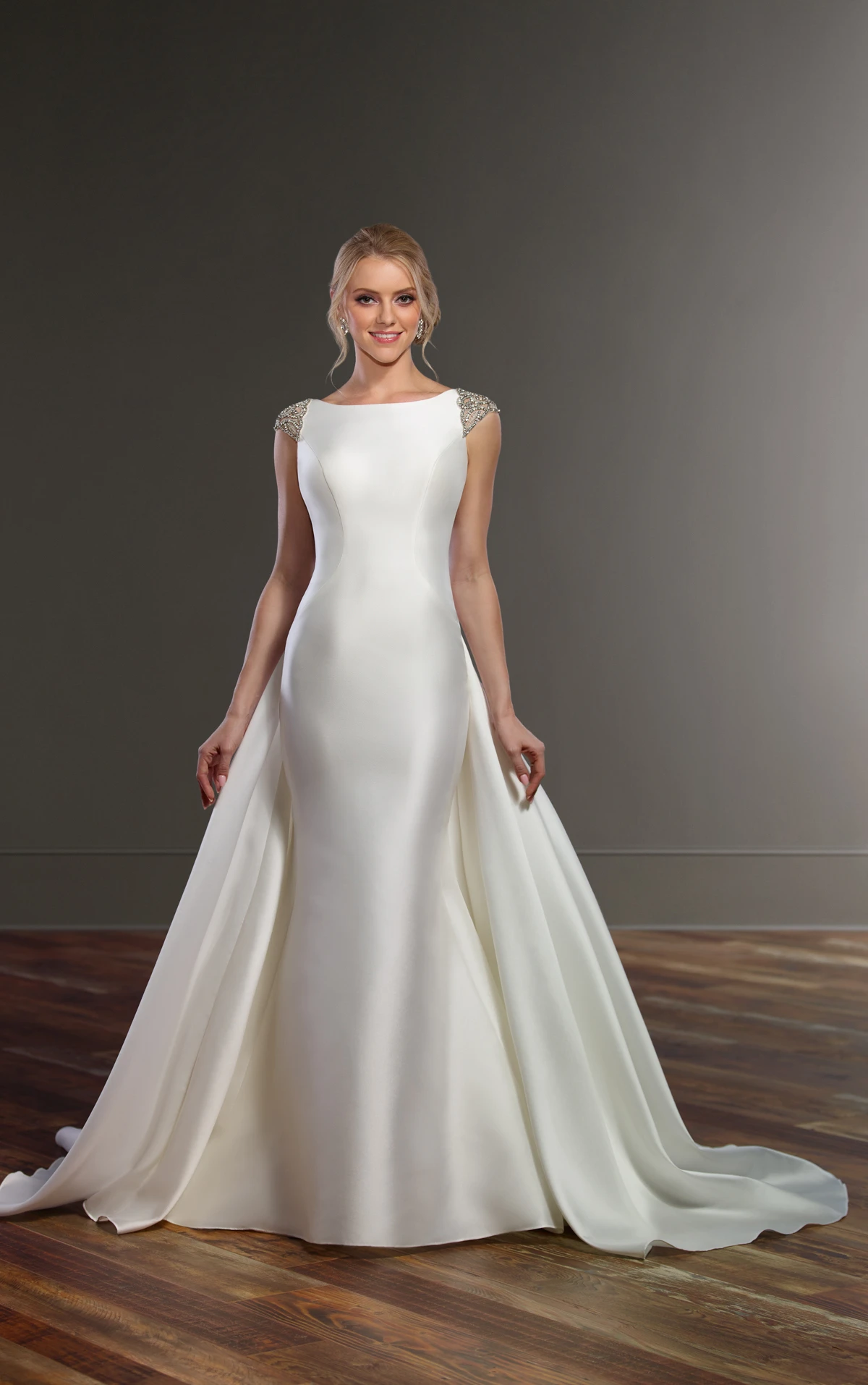 Bridal Gowns Wedding Dress with Detachable Train