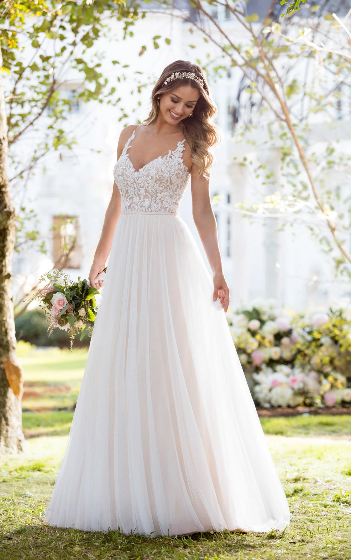 Soft and Romantic Boho Wedding Dress - Stella York Wedding ...