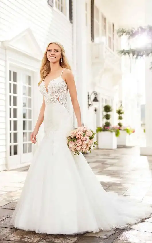 wedding dress with shorts attached