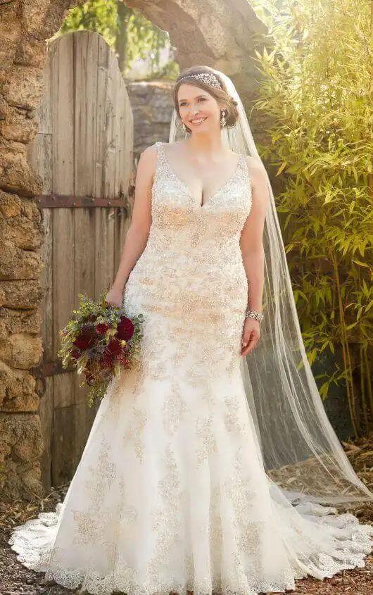 unusual plus size wedding dresses