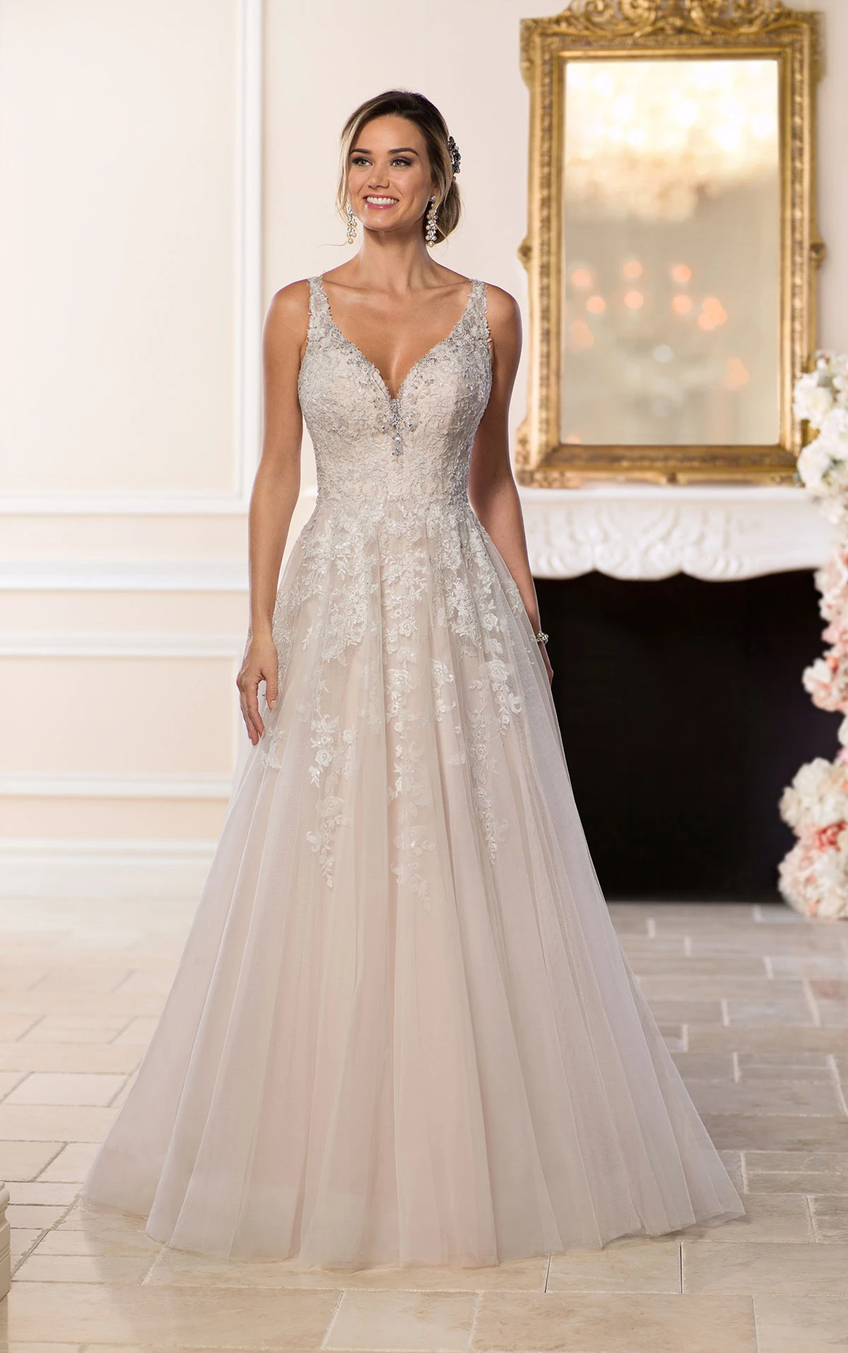 Affordable Romantic Plus Size Wedding Dress Stella York