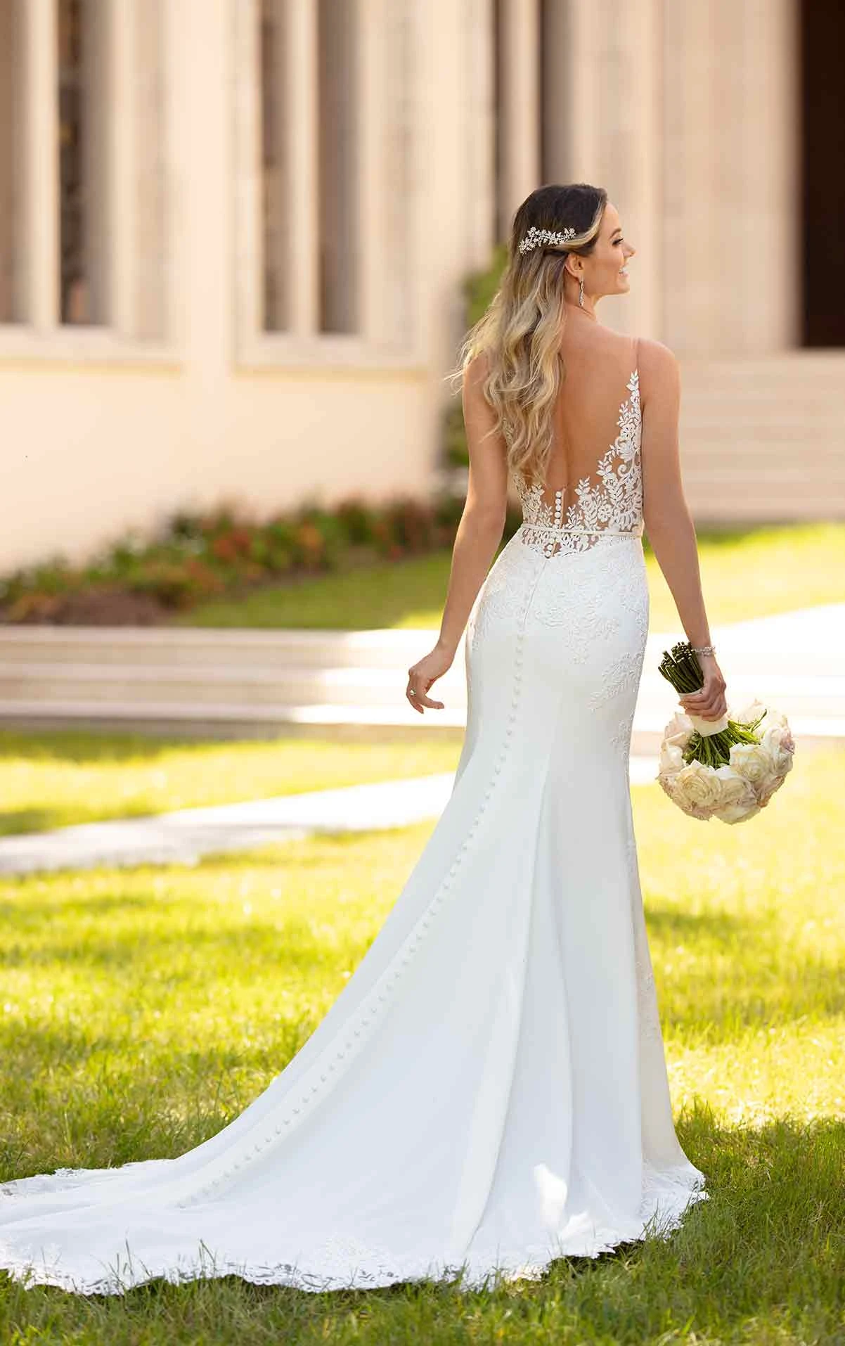 Sleek Bridal Dresses