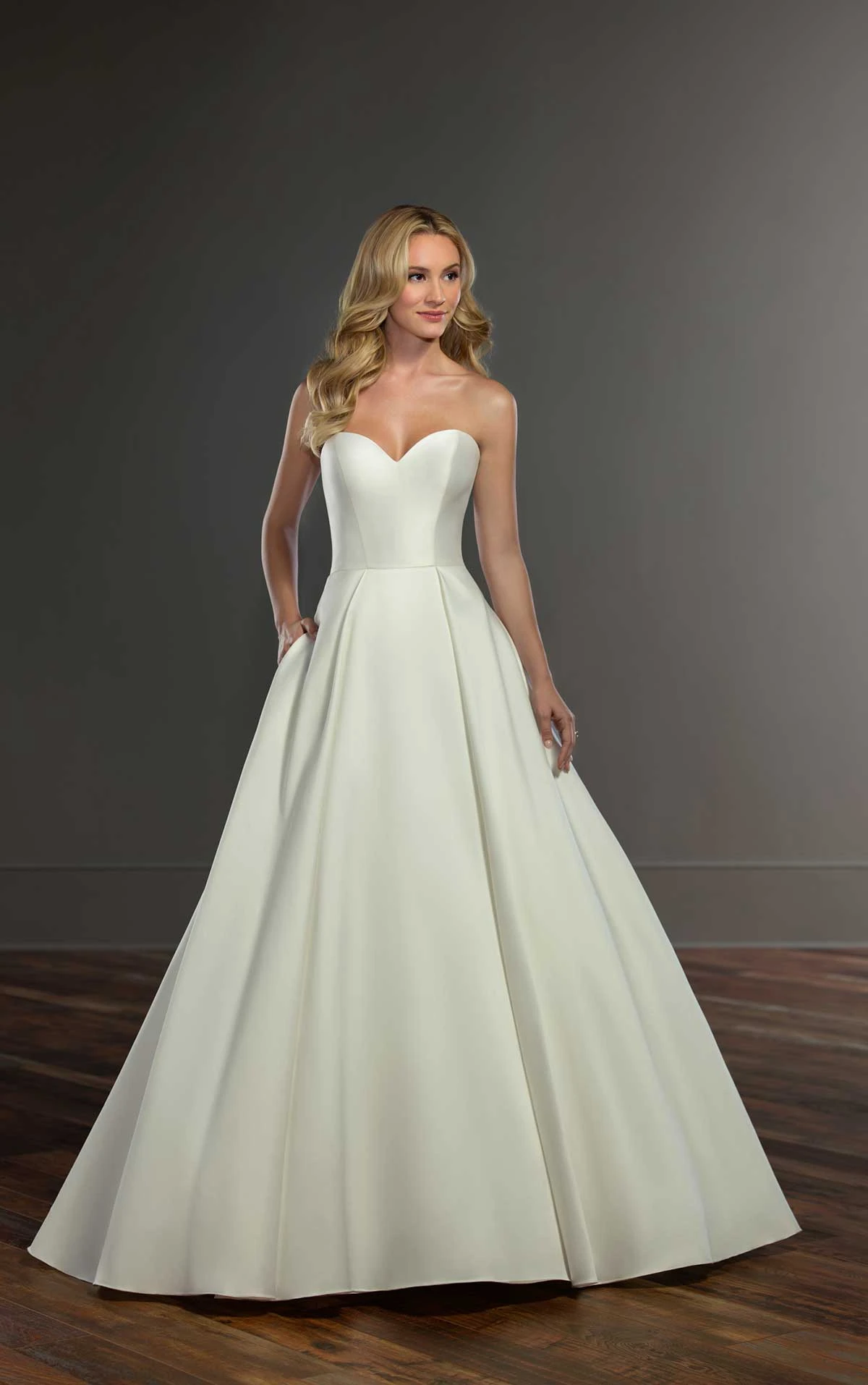 Simple and Sophisticated Ballgown Wedding Dress Martina
