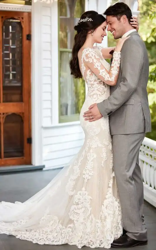 bridal long gown