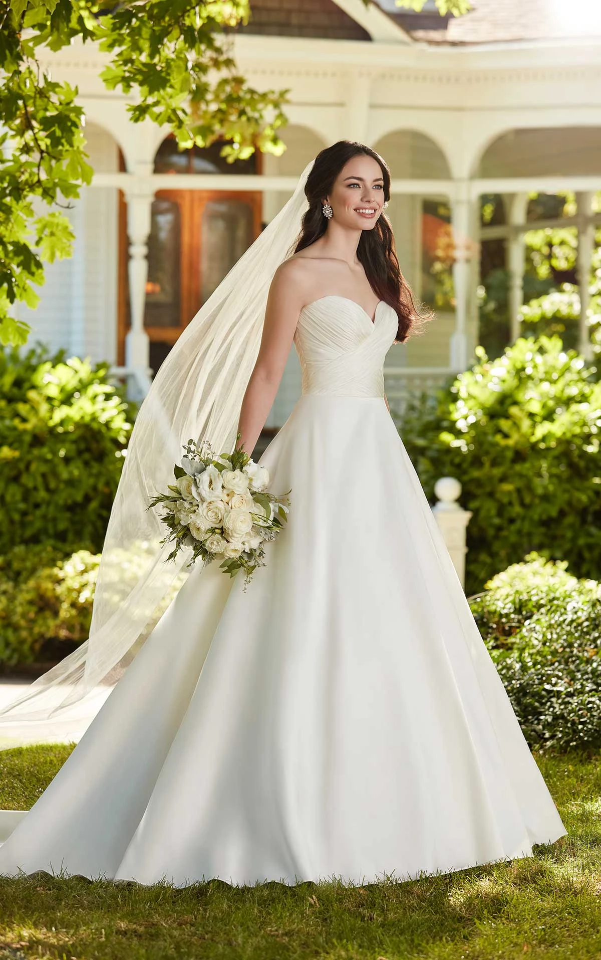 Simple Ballgown Wedding Dress Martina Liana Wedding Dresses