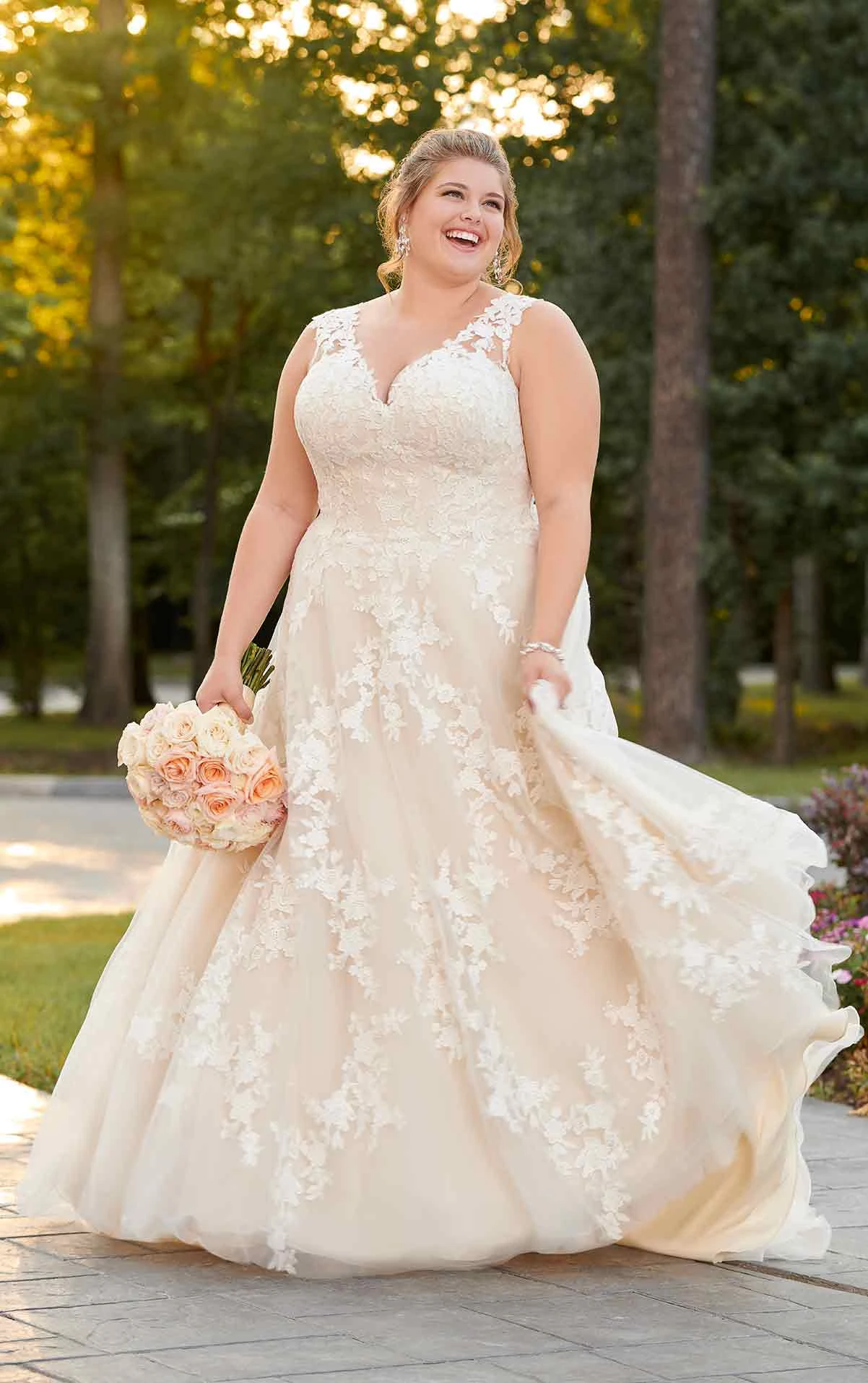 PlusSize ALine Wedding Dress Stella York Wedding Gowns