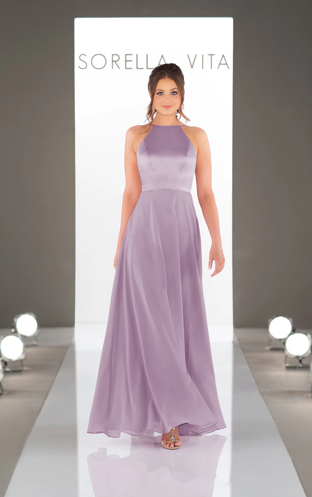dusty lilac bridesmaid dresses