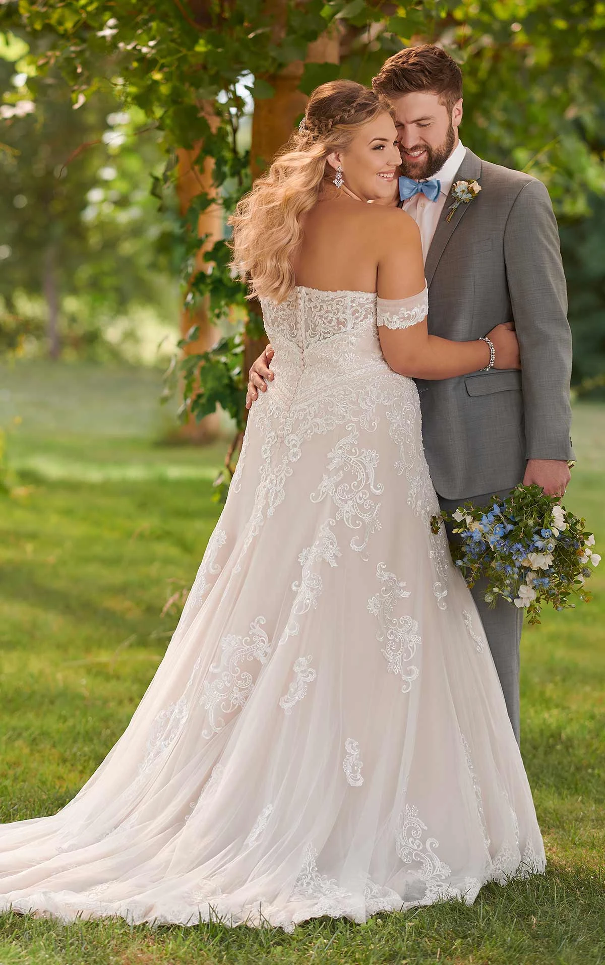 Formal ALine PlusSize Wedding Dress Essense of Australia