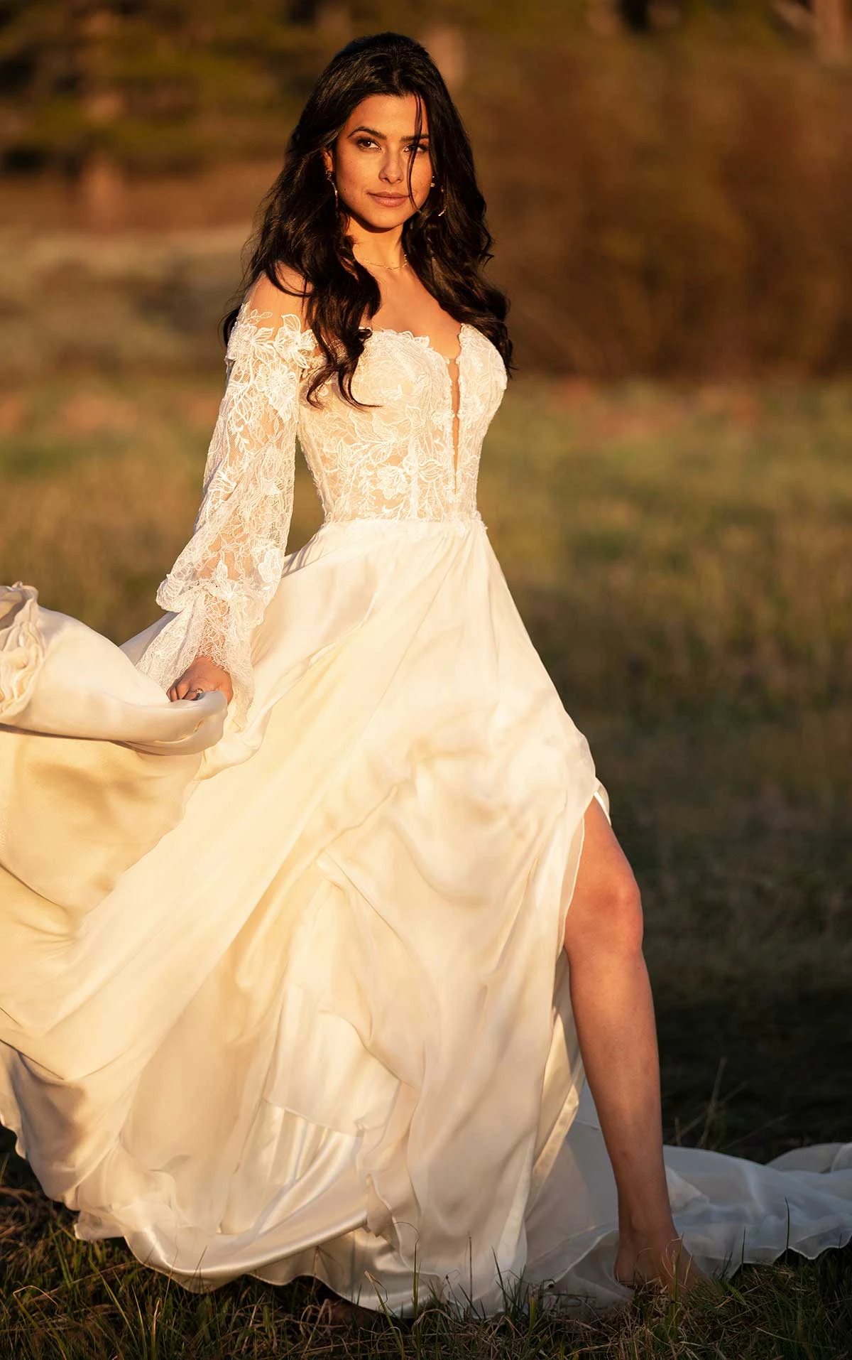 Stunning Boho Wedding Dress All Who Wander