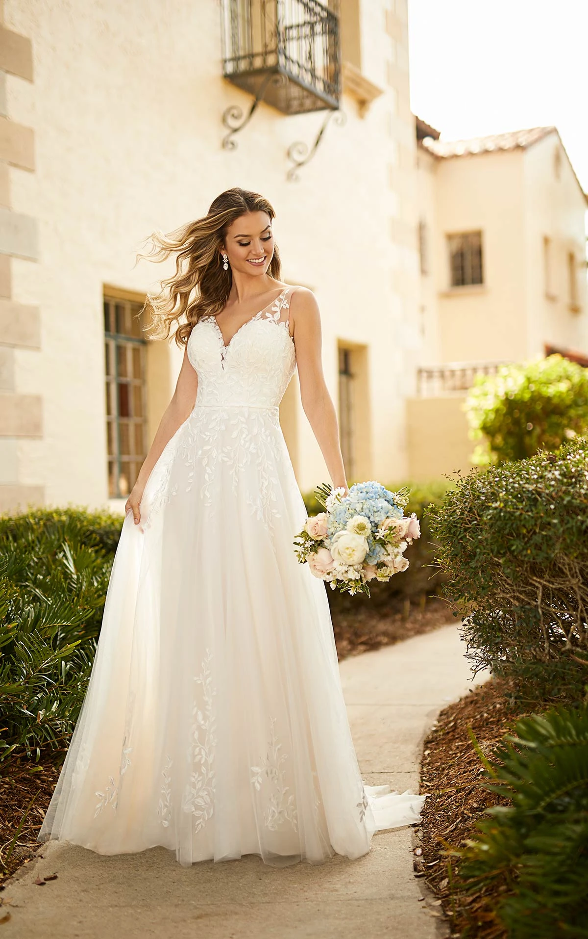 Organic-Inspired A-Line Wedding Dress | Stella York | Wedding Dresses